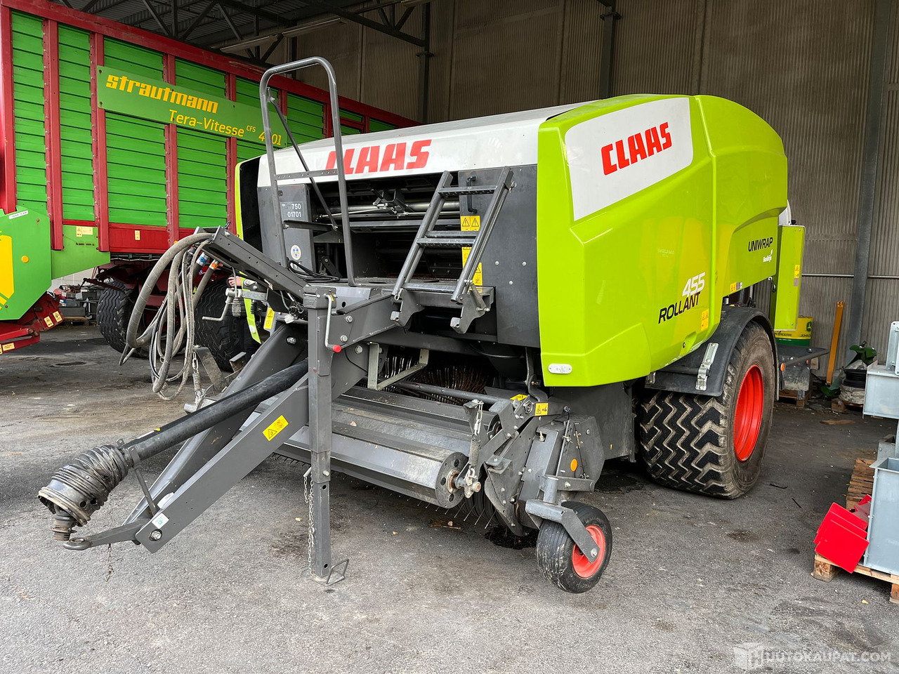 Claas 455 RC Uniwrap, 2021, MTK25, Tampere - Dengmbledhëse e rrumbullakët, Mbështjellëse dengjesh: foto 2 Claas 455 RC Uniwrap, 2021, MTK25, Tampere - Dengmbledhëse e rrumbullakët, Mbështjellëse dengjesh: foto 2