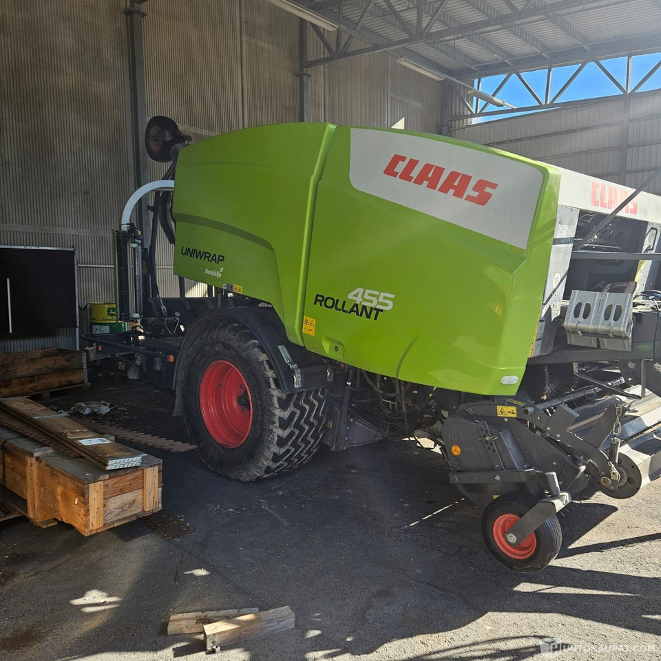 Claas 455 RC Uniwrap, 2021, MTK25, Tampere - Dengmbledhëse e rrumbullakët, Mbështjellëse dengjesh: foto 3 Claas 455 RC Uniwrap, 2021, MTK25, Tampere - Dengmbledhëse e rrumbullakët, Mbështjellëse dengjesh: foto 3