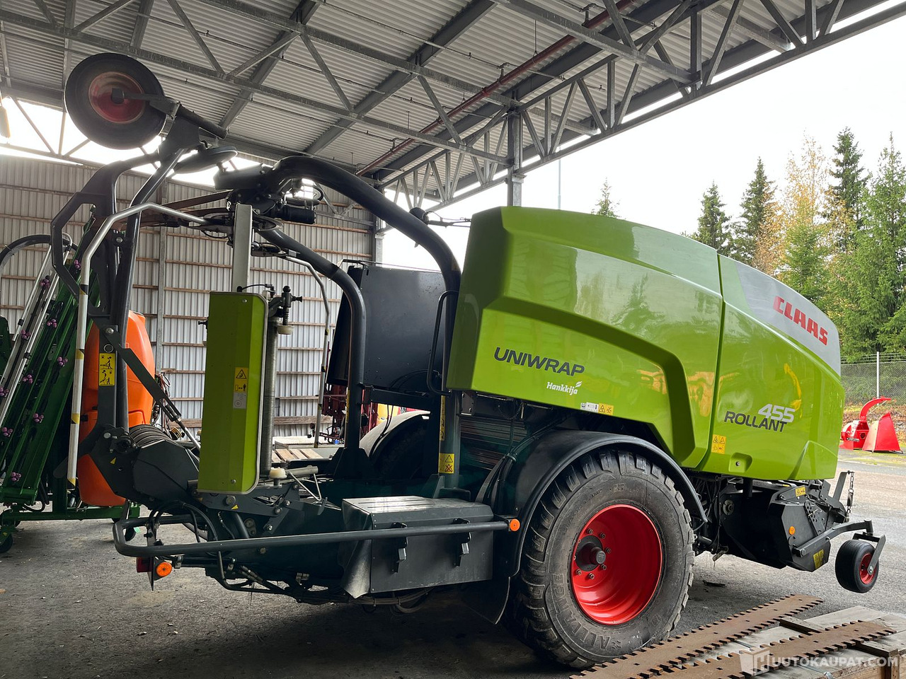 Claas 455 RC Uniwrap, 2021, MTK25, Tampere - Dengmbledhëse e rrumbullakët, Mbështjellëse dengjesh: foto 1 Claas 455 RC Uniwrap, 2021, MTK25, Tampere - Dengmbledhëse e rrumbullakët, Mbështjellëse dengjesh: foto 1