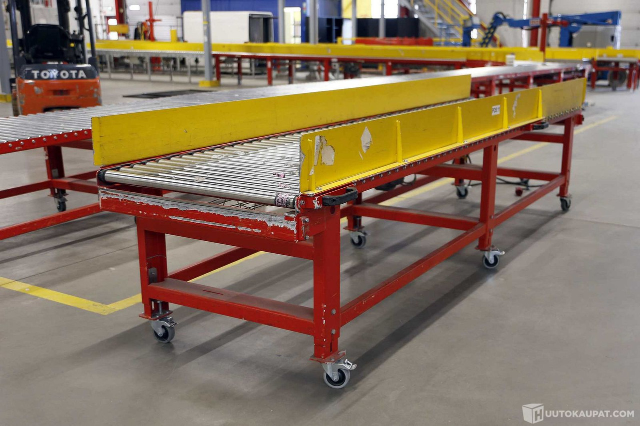 Moottoroitu, liikuteltava rullakuljetin, Ferroplan Oy. LGS6020, Vantaa - Makineritë e tjera: foto 1 Moottoroitu, liikuteltava rullakuljetin, Ferroplan Oy. LGS6020, Vantaa - Makineritë e tjera: foto 1