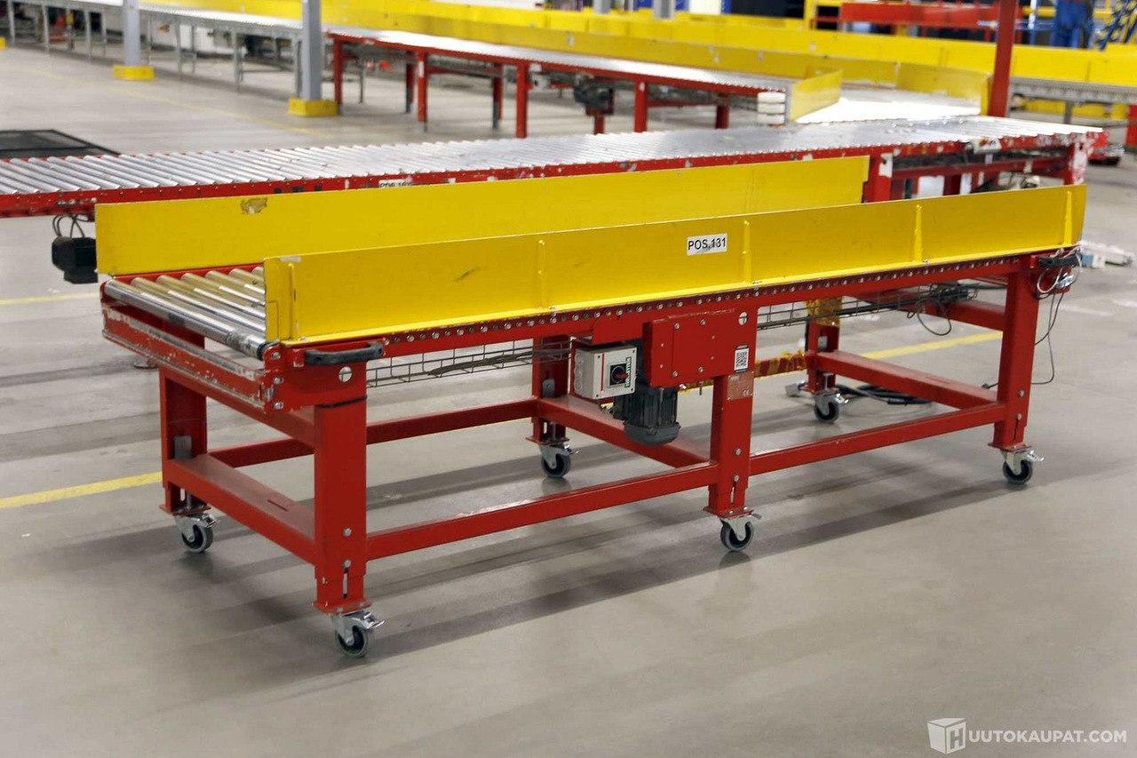 Moottoroitu, liikuteltava rullakuljetin, Ferroplan Oy. LGS6021, Vantaa - Makineritë e tjera: foto 2 Moottoroitu, liikuteltava rullakuljetin, Ferroplan Oy. LGS6021, Vantaa - Makineritë e tjera: foto 2