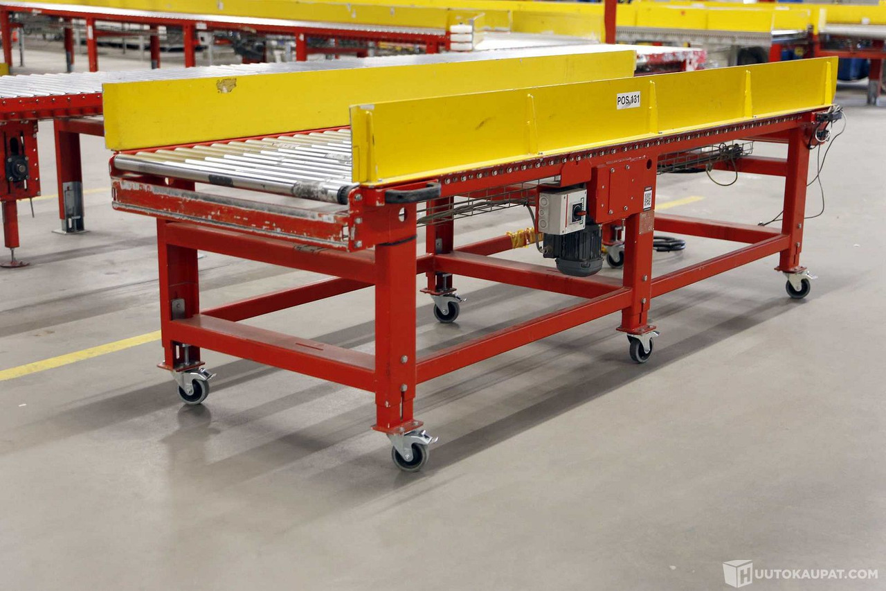 Moottoroitu, liikuteltava rullakuljetin, Ferroplan Oy. LGS6021, Vantaa - Makineritë e tjera: foto 1 Moottoroitu, liikuteltava rullakuljetin, Ferroplan Oy. LGS6021, Vantaa - Makineritë e tjera: foto 1