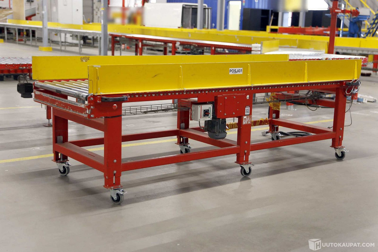 Moottoroitu, liikuteltava rullakuljetin, Ferroplan Oy. LGS6021, Vantaa - Makineritë e tjera: foto 3 Moottoroitu, liikuteltava rullakuljetin, Ferroplan Oy. LGS6021, Vantaa - Makineritë e tjera: foto 3