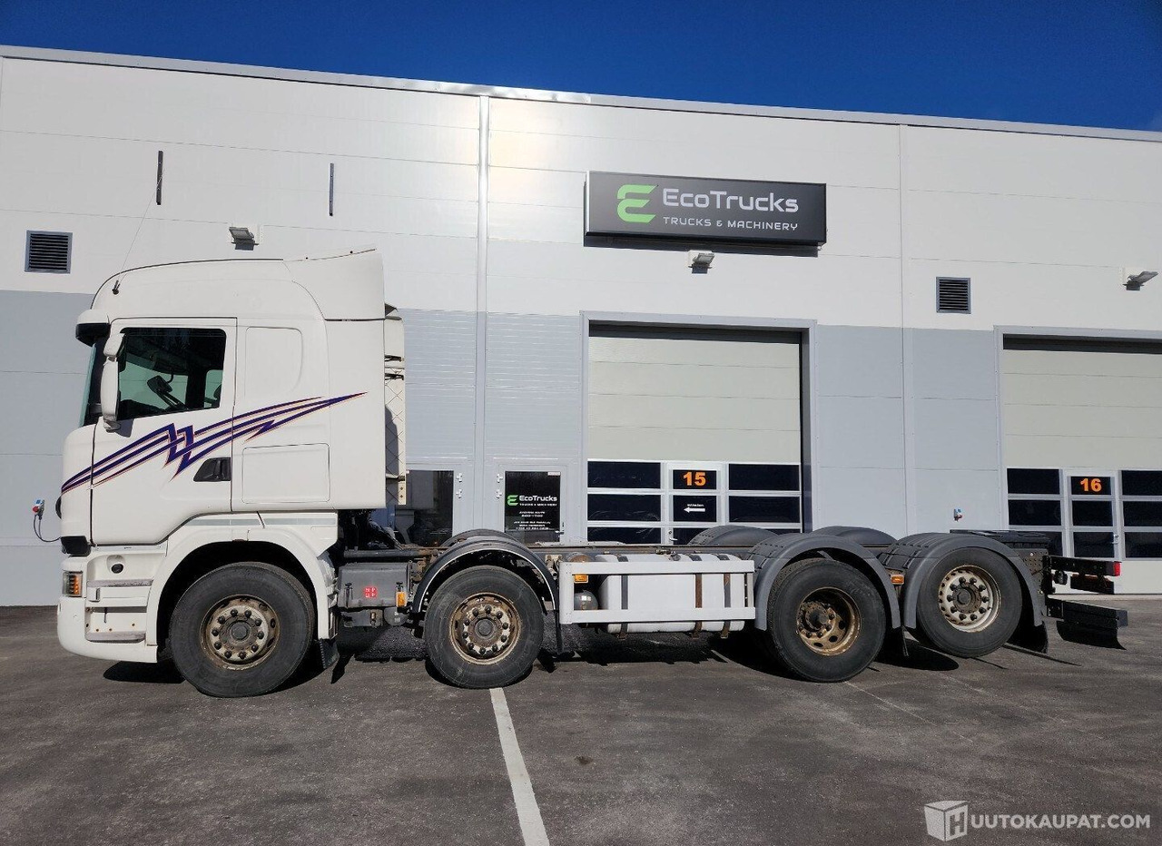 Scania R520 2+2 Alusta, 2015, 16.0 l, Diesel, 880 000 km, Vantaa - Kamion kabinë-shasi: foto 1 Scania R520 2+2 Alusta, 2015, 16.0 l, Diesel, 880 000 km, Vantaa - Kamion kabinë-shasi: foto 1