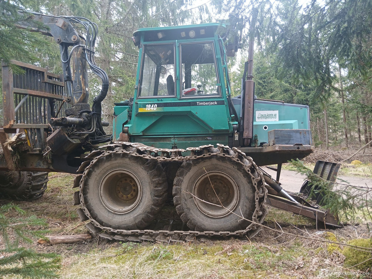 Timberjack 1840 Metsäkone Intexw, Forssa - Transportues pyjor: foto 5 Timberjack 1840 Metsäkone Intexw, Forssa - Transportues pyjor: foto 5