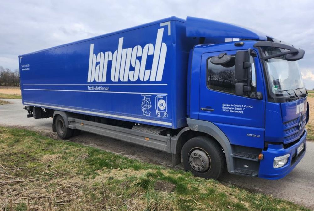 Mercedes-Benz Atego 1524 Z Niemiec TOP 2018 Przód i tył na poduszkach 15t DMC / 7.45m 18 palet TOP STAN - Kamion vagonetë: foto 2 Mercedes-Benz Atego 1524 Z Niemiec TOP 2018 Przód i tył na poduszkach 15t DMC / 7.45m 18 palet TOP STAN - Kamion vagonetë: foto 2