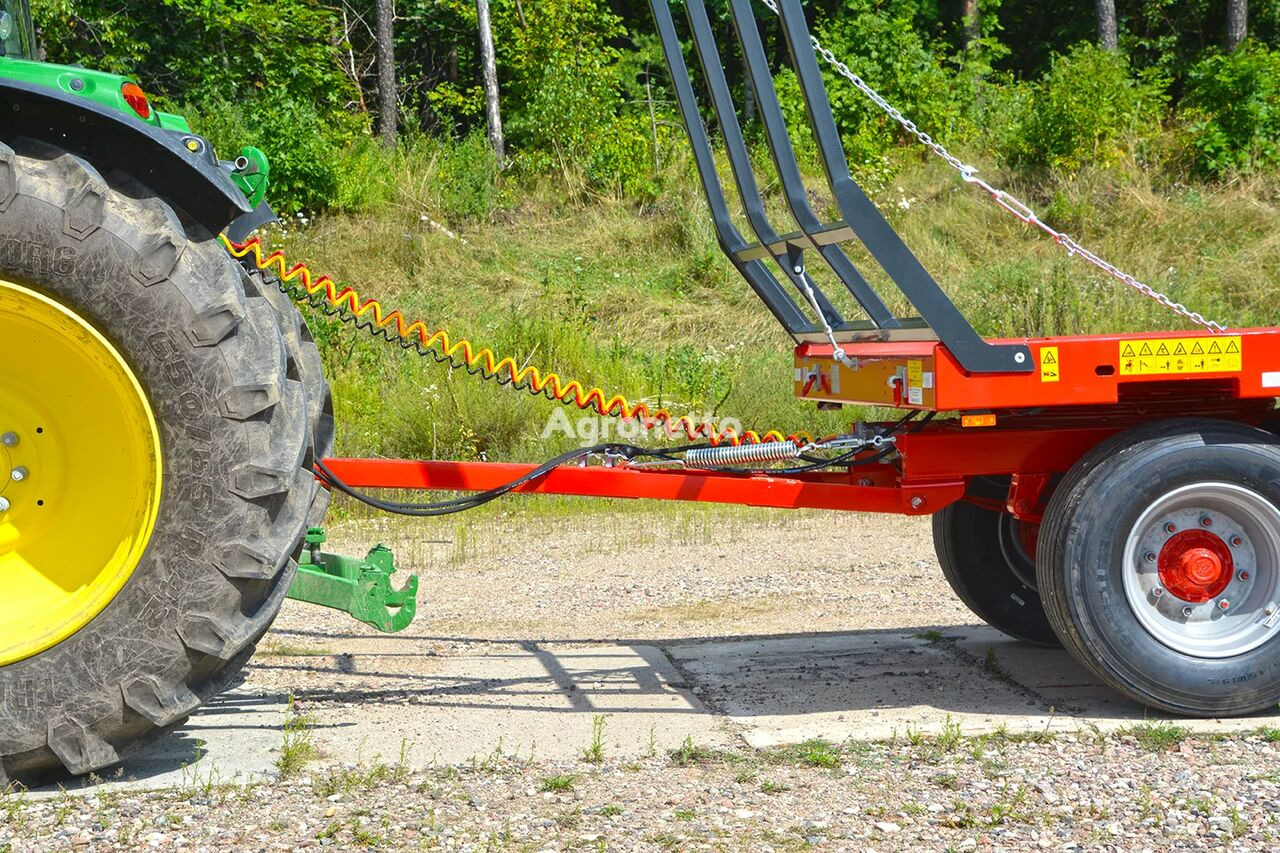 Metal-Fach Przyczepa platformowa T019/1 KP - 14t - Rimorkio bujqësore me platformë: foto 3 Metal-Fach Przyczepa platformowa T019/1 KP - 14t - Rimorkio bujqësore me platformë: foto 3