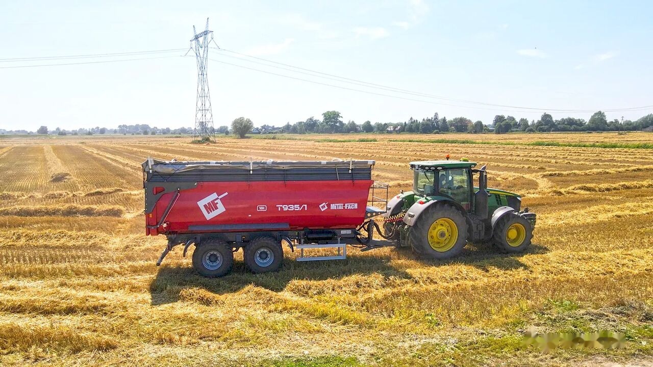 Metal-Fach Przyczepa skorupowa tandem T935/1 – 18t - Rimorkio bujqësore: foto 3 Metal-Fach Przyczepa skorupowa tandem T935/1 – 18t - Rimorkio bujqësore: foto 3