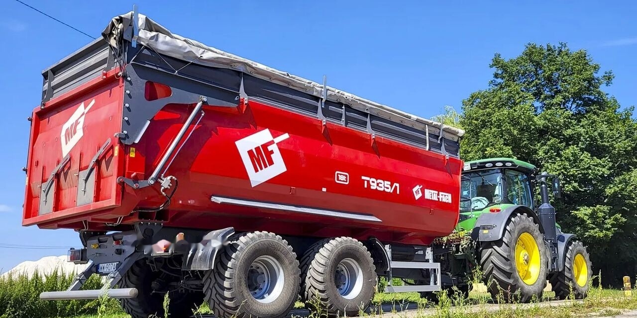 Metal-Fach Przyczepa skorupowa tandem T935/1 – 18t - Rimorkio bujqësore: foto 1 Metal-Fach Przyczepa skorupowa tandem T935/1 – 18t - Rimorkio bujqësore: foto 1