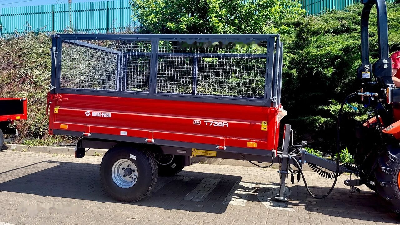 Metal-Fach T736/1 - 840kg - Rimorkio bujqësore: foto 1 Metal-Fach T736/1 - 840kg - Rimorkio bujqësore: foto 1