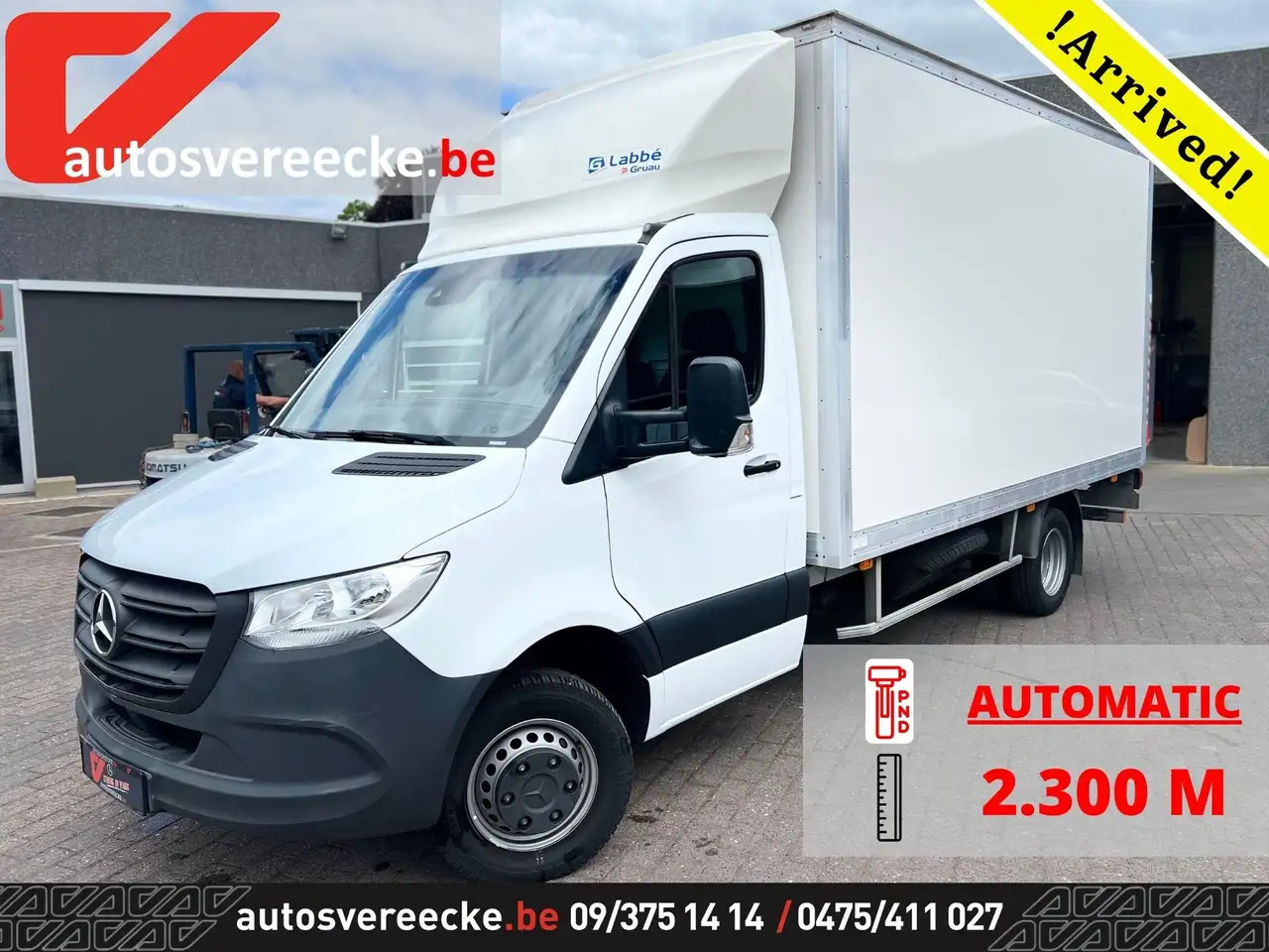 Mercedes-Benz Sprinter 515 KAST+LIFT + SPOILER (36.500ex) 2.300M - Kamioncine me kontinier: foto 1 Mercedes-Benz Sprinter 515 KAST+LIFT + SPOILER (36.500ex) 2.300M - Kamioncine me kontinier: foto 1