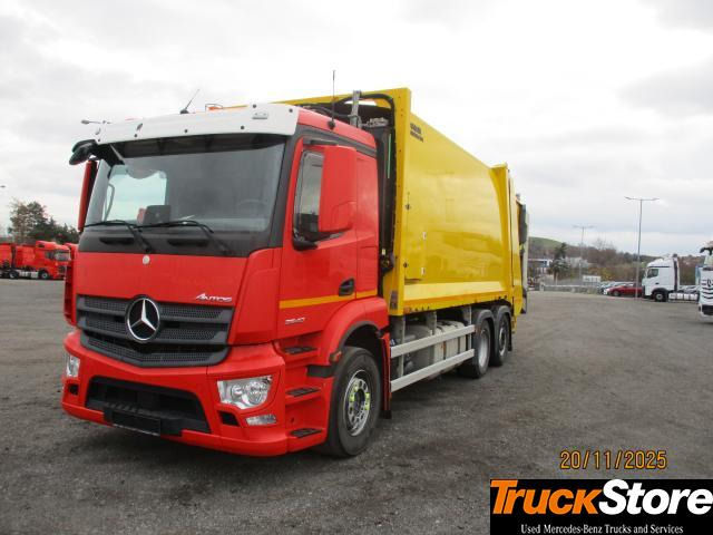 Mercedes-Benz Antos 2540 - Kamion mbeturinash: foto 3 Mercedes-Benz Antos 2540 - Kamion mbeturinash: foto 3