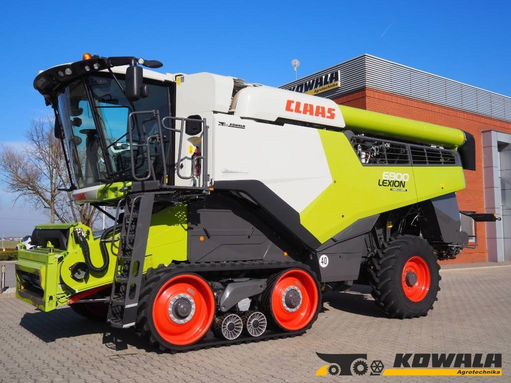 Claas Lexion 6900TT CEMOS + V930 - Autokombajnë: foto 1 Claas Lexion 6900TT CEMOS + V930 - Autokombajnë: foto 1