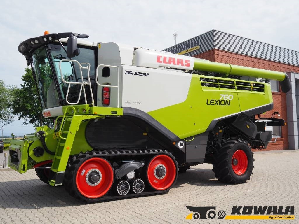 Claas Lexion 760TT + V930 - Autokombajnë: foto 1 Claas Lexion 760TT + V930 - Autokombajnë: foto 1