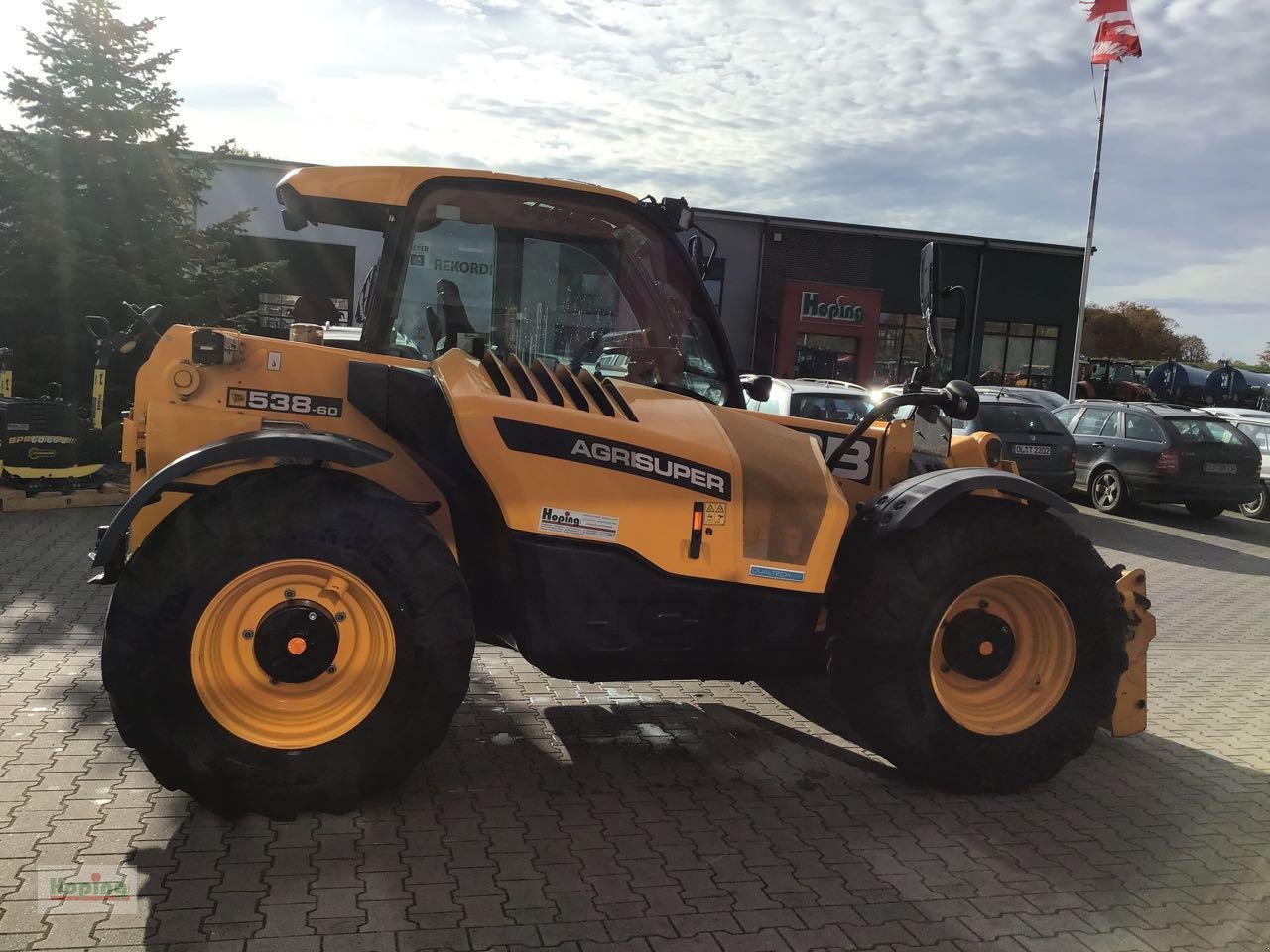 JCB 538-60 Agri Super - Ekskavator teleskopik: foto 5 JCB 538-60 Agri Super - Ekskavator teleskopik: foto 5
