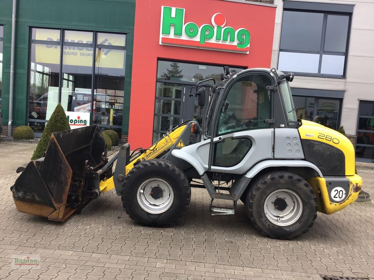 Kramer Allrad 280 - Fadrom me goma: foto 1 Kramer Allrad 280 - Fadrom me goma: foto 1