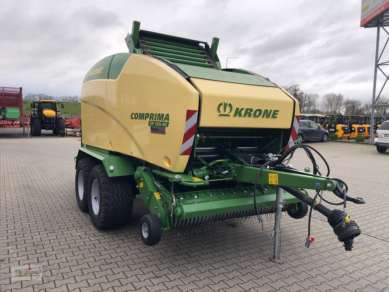 Krone Comprima CF 155 XC - Dengmbledhëse e rrumbullakët: foto 3 Krone Comprima CF 155 XC - Dengmbledhëse e rrumbullakët: foto 3