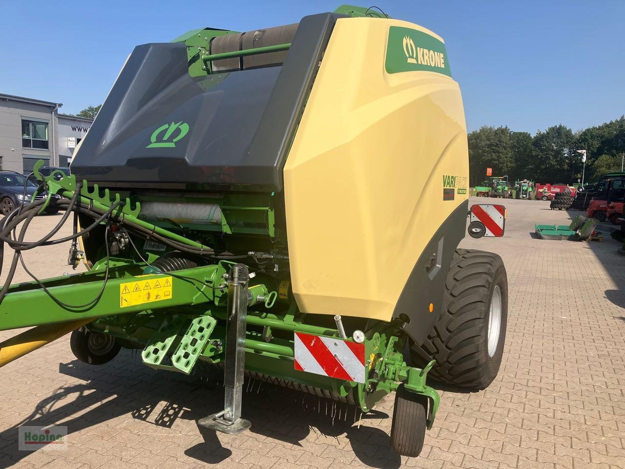 Dengmbledhëse e rrumbullakët Krone VariPack V190 XC Plu: foto 7 Dengmbledhëse e rrumbullakët Krone VariPack V190 XC Plu: foto 7