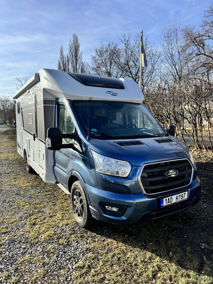 CARADO T447 pro+ , AC DOMETIC , camera, awning, radio, ALU, LPG, spare tire - Kamper gjysmë i integruar: foto 2 CARADO T447 pro+ , AC DOMETIC , camera, awning, radio, ALU, LPG, spare tire - Kamper gjysmë i integruar: foto 2