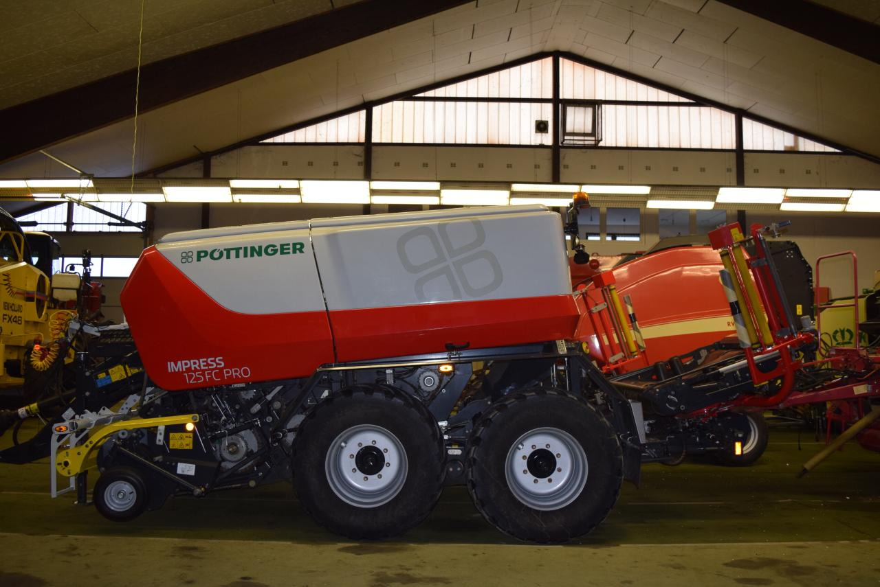 Pöttinger Impress 125 FC Pro *Press-Wickelkombinationen* - Dengmbledhëse e rrumbullakët: foto 5 Pöttinger Impress 125 FC Pro *Press-Wickelkombinationen* - Dengmbledhëse e rrumbullakët: foto 5