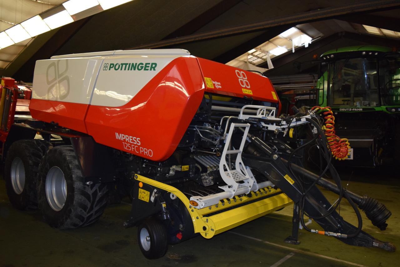 Pöttinger Impress 125 FC Pro *Press-Wickelkombinationen* - Dengmbledhëse e rrumbullakët: foto 2 Pöttinger Impress 125 FC Pro *Press-Wickelkombinationen* - Dengmbledhëse e rrumbullakët: foto 2