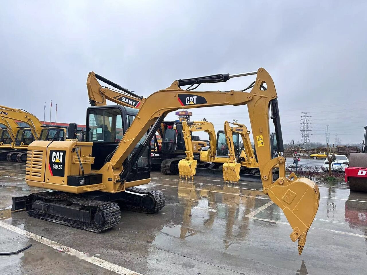 Caterpillar 305.5E - Miniekskavator: foto 2 Caterpillar 305.5E - Miniekskavator: foto 2