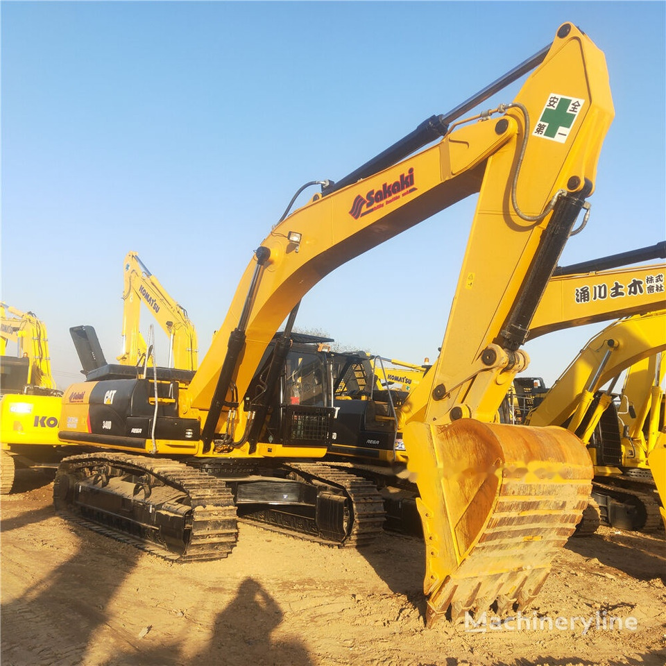 Caterpillar 340D2 - Ekskavator me zinxhirë: foto 2 Caterpillar 340D2 - Ekskavator me zinxhirë: foto 2