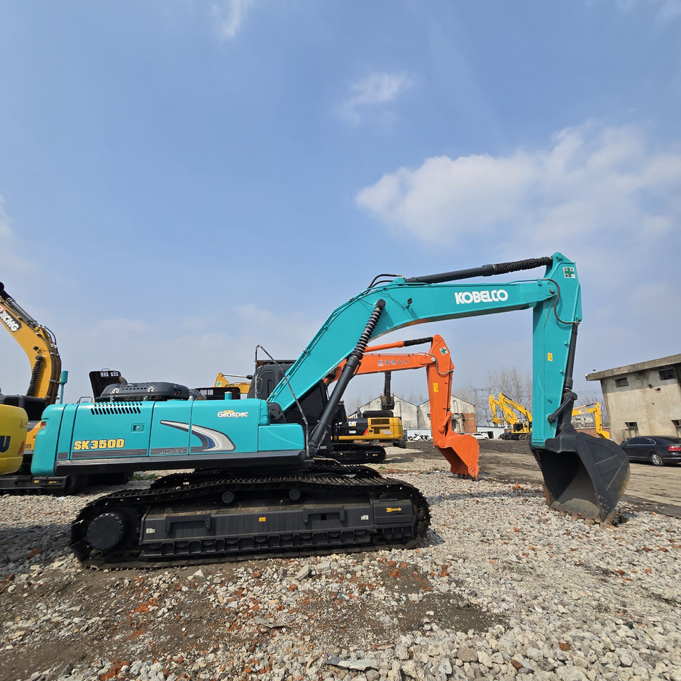 Kobelco SK350LC-8 - Ekskavator me zinxhirë: foto 1 Kobelco SK350LC-8 - Ekskavator me zinxhirë: foto 1