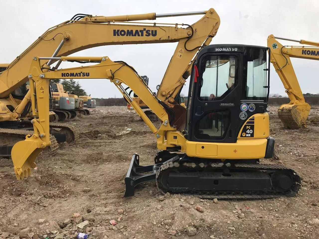 Komatsu PC40MR - Miniekskavator: foto 2 Komatsu PC40MR - Miniekskavator: foto 2