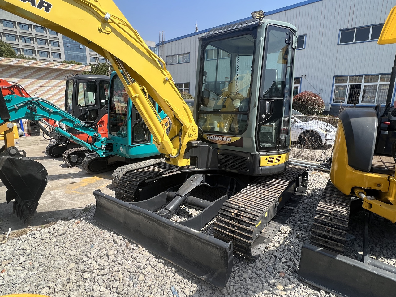 Yanmar Vio55 - Miniekskavator: foto 5 Yanmar Vio55 - Miniekskavator: foto 5