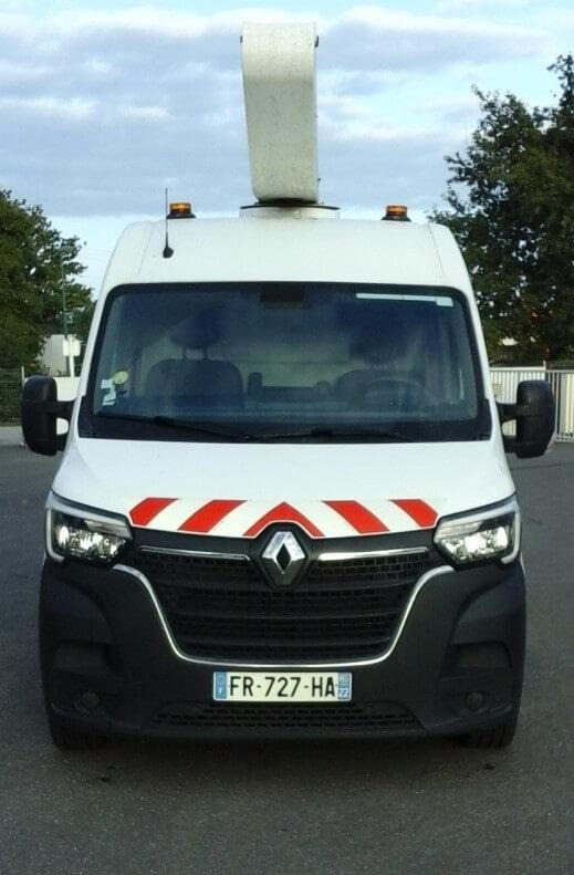 Renault Master 145.35 FG Tronqué L2H2 Nacelle Pack éco - Platformë ajrore e montuar në kamion: foto 1 Renault Master 145.35 FG Tronqué L2H2 Nacelle Pack éco - Platformë ajrore e montuar në kamion: foto 1