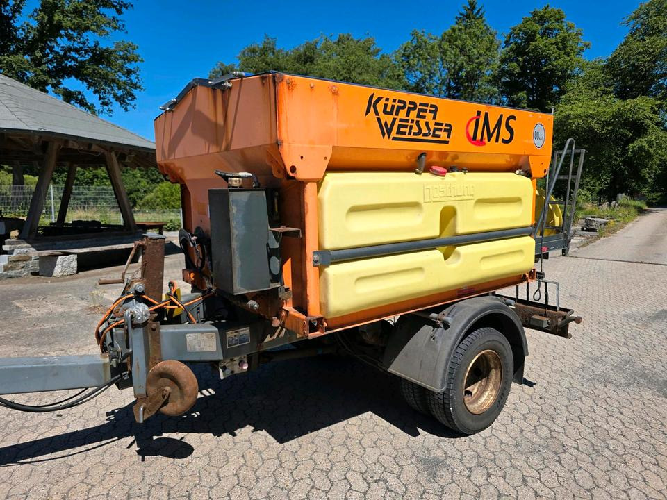 Küpper-Weisser IMS Salzstreuer Anhängesalzstreuer Streuautomat Salzsilo Anhänger Winterdienst für LKW Traktor Unimog Schmidt - Shpërndarës rëre/ Kripe: foto 3 Küpper-Weisser IMS Salzstreuer Anhängesalzstreuer Streuautomat Salzsilo Anhänger Winterdienst für LKW Traktor Unimog Schmidt - Shpërndarës rëre/ Kripe: foto 3