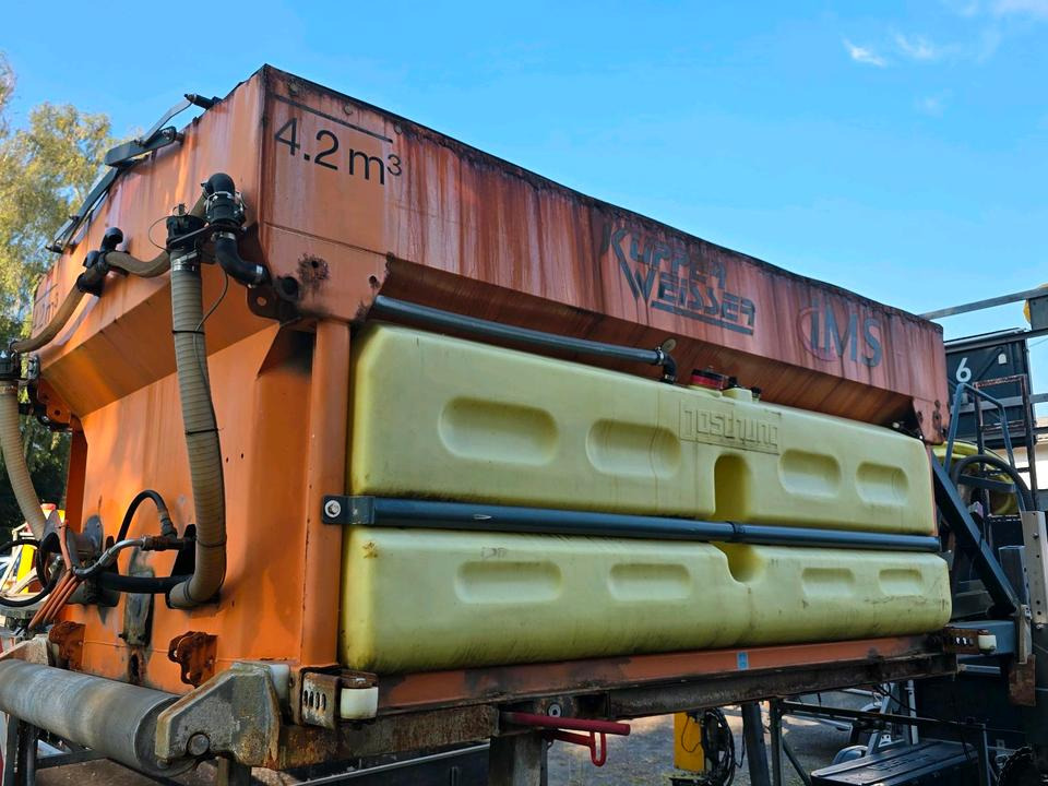 Küpper-Weisser IMS Salzstreuer Salzsilo Streuaufsatz für LKW Schmidt Epoke Kugelmann - Shpërndarës rëre/ Kripe: foto 3 Küpper-Weisser IMS Salzstreuer Salzsilo Streuaufsatz für LKW Schmidt Epoke Kugelmann - Shpërndarës rëre/ Kripe: foto 3