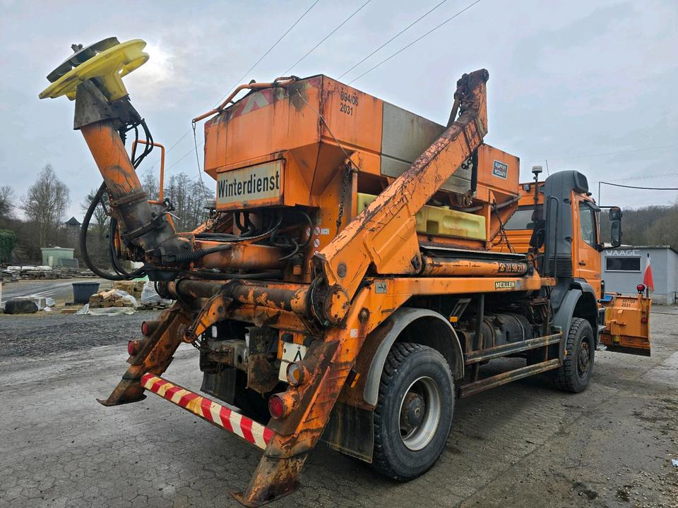 Mercedes-Benz Atego 1828 AK Absetzkipper Meiller Schmidt Schneepflug Küpper-Weisser Salzstreuer Allrad - Makinë për heqjen e borës: foto 3 Mercedes-Benz Atego 1828 AK Absetzkipper Meiller Schmidt Schneepflug Küpper-Weisser Salzstreuer Allrad - Makinë për heqjen e borës: foto 3