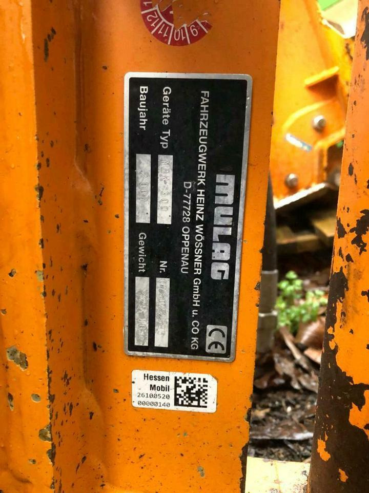 Mulag MRK 300 Randstreifenmäher Böschungsmulcher Mähausleger MKM - Trince me spostim anësor: foto 5 Mulag MRK 300 Randstreifenmäher Böschungsmulcher Mähausleger MKM - Trince me spostim anësor: foto 5