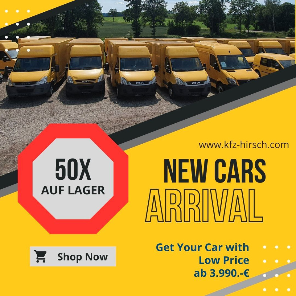 Iveco Daily Koffer Kasten Automatik Luftfederung - Kamioncine me kontinier: foto 1 Iveco Daily Koffer Kasten Automatik Luftfederung - Kamioncine me kontinier: foto 1