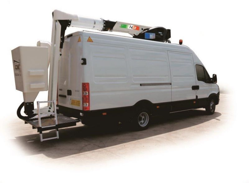 Comet IZOLACJA 46kV Podnośnik koszowy 14/2/8 JIB do pracy pod napięciem zamontowany na VAN 5,2 t - Platformë ajrore e montuar në kamion: foto 1 Comet IZOLACJA 46kV Podnośnik koszowy 14/2/8 JIB do pracy pod napięciem zamontowany na VAN 5,2 t - Platformë ajrore e montuar në kamion: foto 1