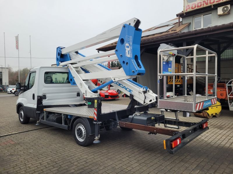 Iveco Daily 35S14 nowy podnośnik koszowy 20 m Socage ForSte 20D SPEED - Platformë ajrore e montuar në kamion: foto 5 Iveco Daily 35S14 nowy podnośnik koszowy 20 m Socage ForSte 20D SPEED - Platformë ajrore e montuar në kamion: foto 5