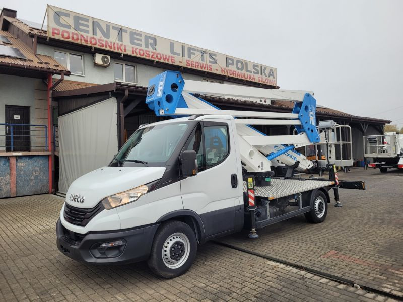 Iveco Daily 35S14 nowy podnośnik koszowy 20 m Socage ForSte 20D SPEED bucket truck boom lift - Platformë ajrore e montuar në kamion: foto 1 Iveco Daily 35S14 nowy podnośnik koszowy 20 m Socage ForSte 20D SPEED bucket truck boom lift - Platformë ajrore e montuar në kamion: foto 1