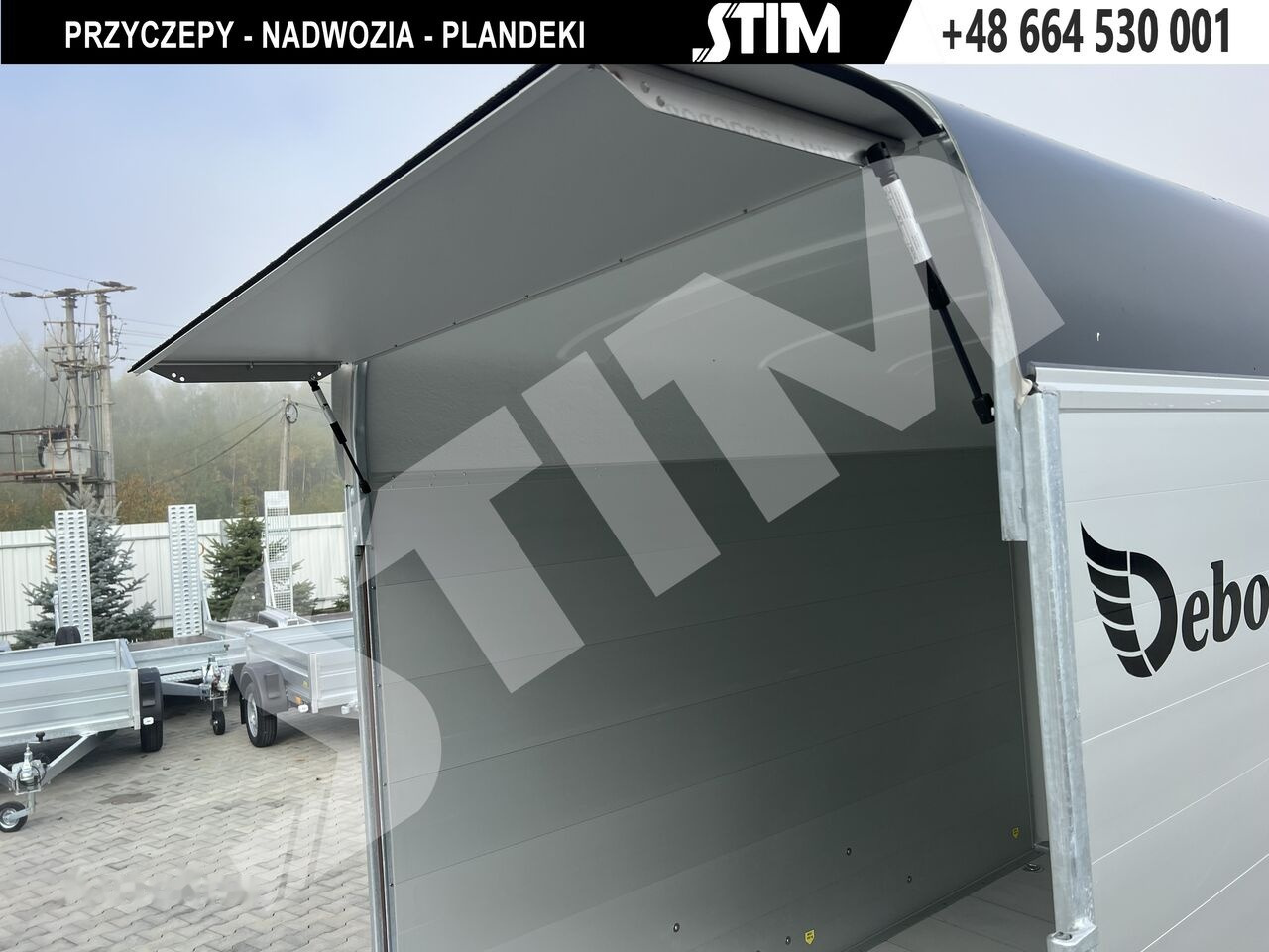 Rimorkio me vagonetë të mbyllur i ri Cheval Liberté C 500: foto 15