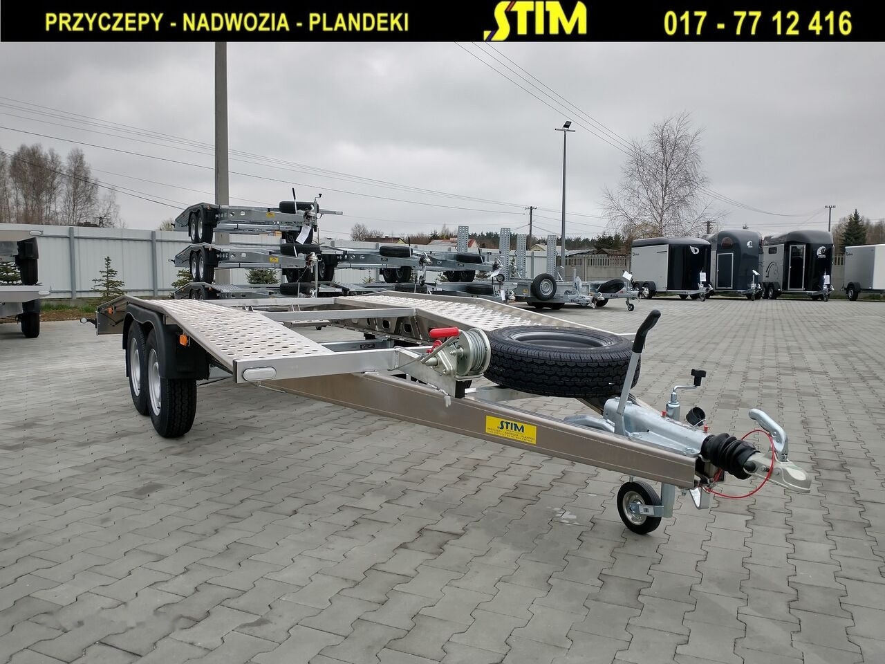 Stim L22 - Rimorkio për makineri ndërtimi: foto 1 Stim L22 - Rimorkio për makineri ndërtimi: foto 1