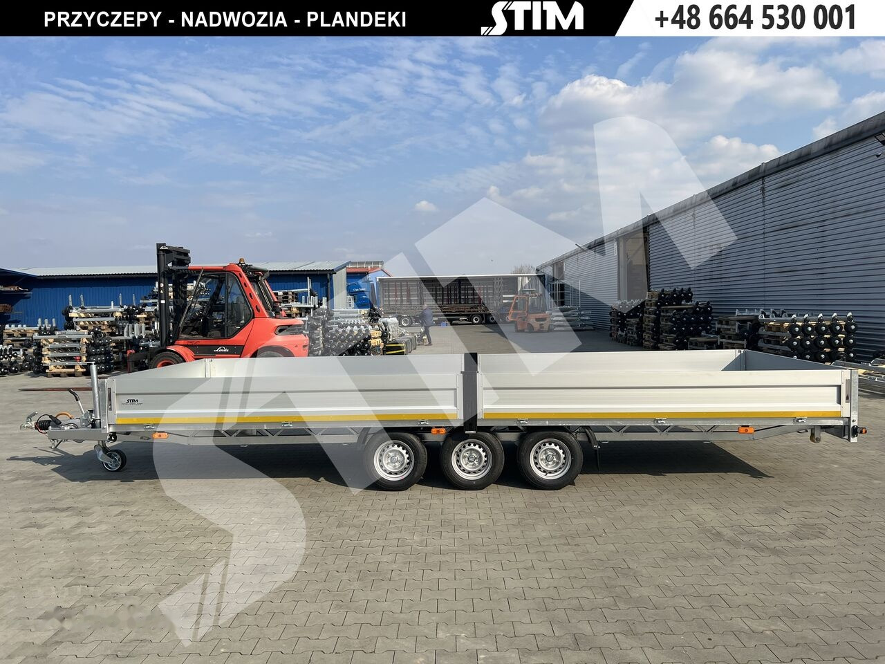 Stim S23/BR/35-6222 - Rimorkio e hapur/ Platformë: foto 2 Stim S23/BR/35-6222 - Rimorkio e hapur/ Platformë: foto 2