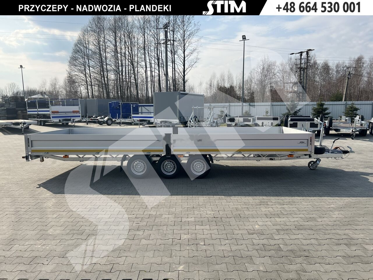 Rimorkio e hapur/ Platformë i ri Stim S23/BR/35-6222: foto 6