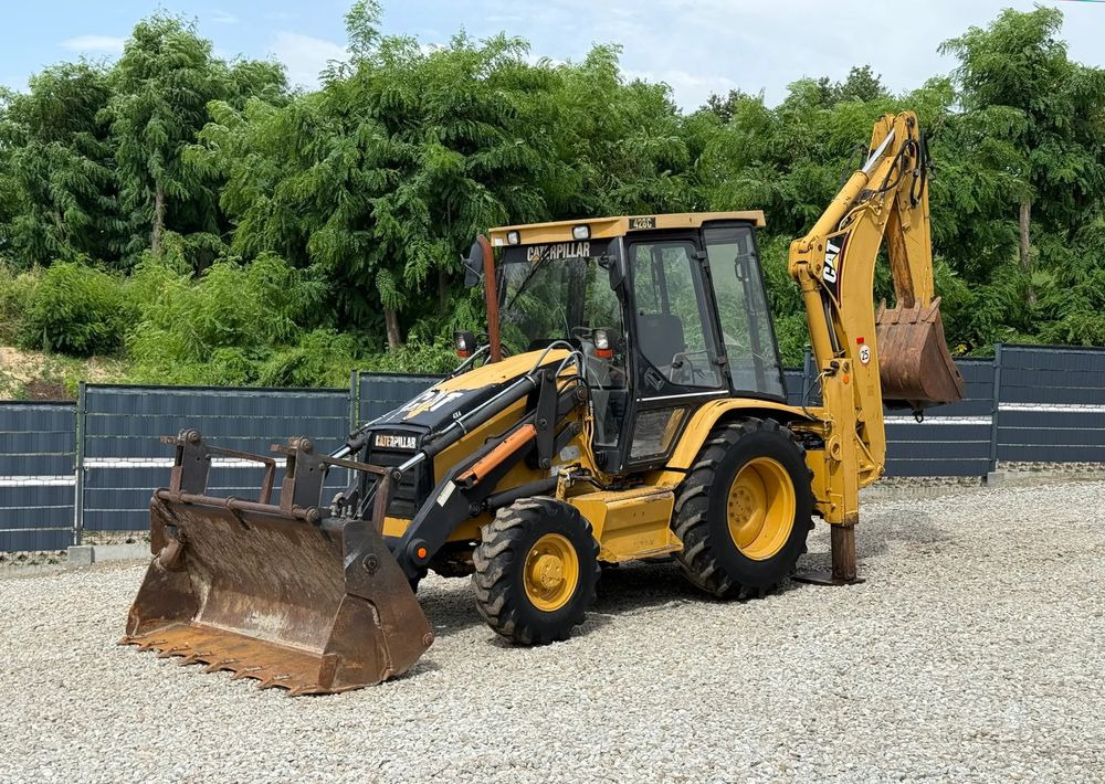 Caterpillar * Koparko Ładowarka * CAT 428 c * Caterpillar * Stan Dobry - Fadromë me shkarkim nga prapa: foto 1 Caterpillar * Koparko Ładowarka * CAT 428 c * Caterpillar * Stan Dobry - Fadromë me shkarkim nga prapa: foto 1