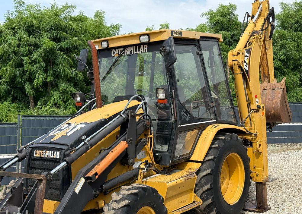 Caterpillar * Koparko Ładowarka * CAT 428 c * Caterpillar * Stan Dobry - Fadromë me shkarkim nga prapa: foto 4 Caterpillar * Koparko Ładowarka * CAT 428 c * Caterpillar * Stan Dobry - Fadromë me shkarkim nga prapa: foto 4