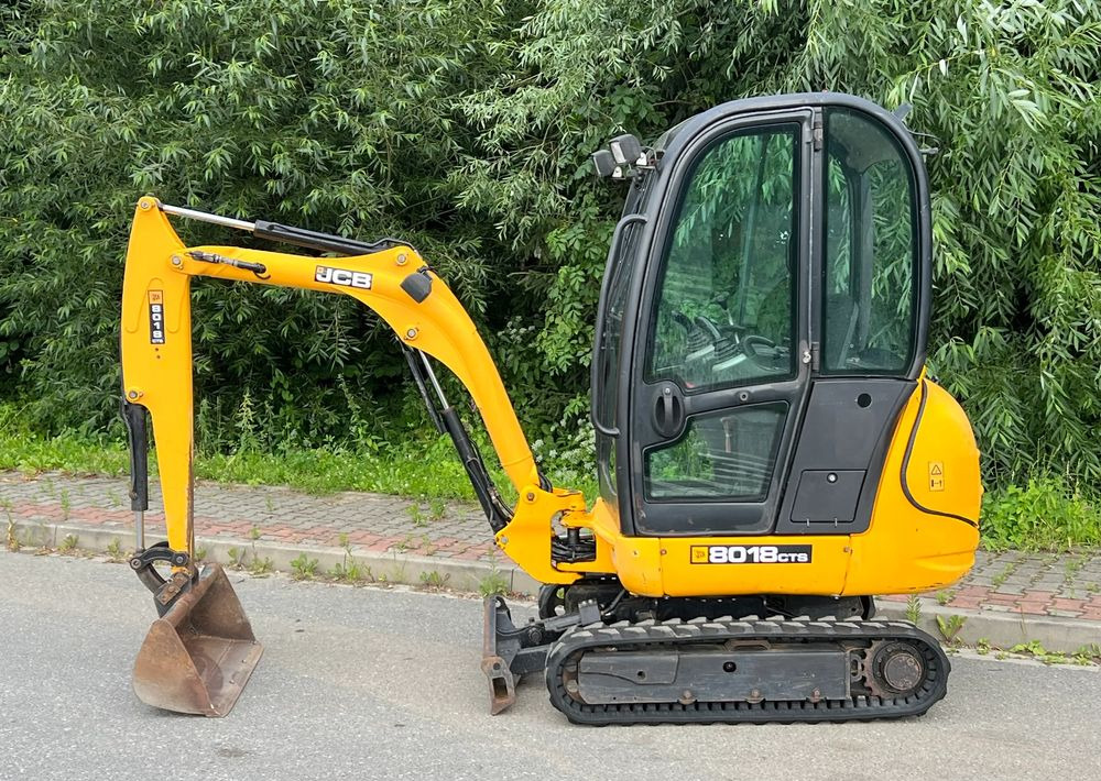JCB MINIKOPARKA JCB 8018 3 Łyżki Stan IDEALNY - Miniekskavator: foto 5 JCB MINIKOPARKA JCB 8018 3 Łyżki Stan IDEALNY - Miniekskavator: foto 5