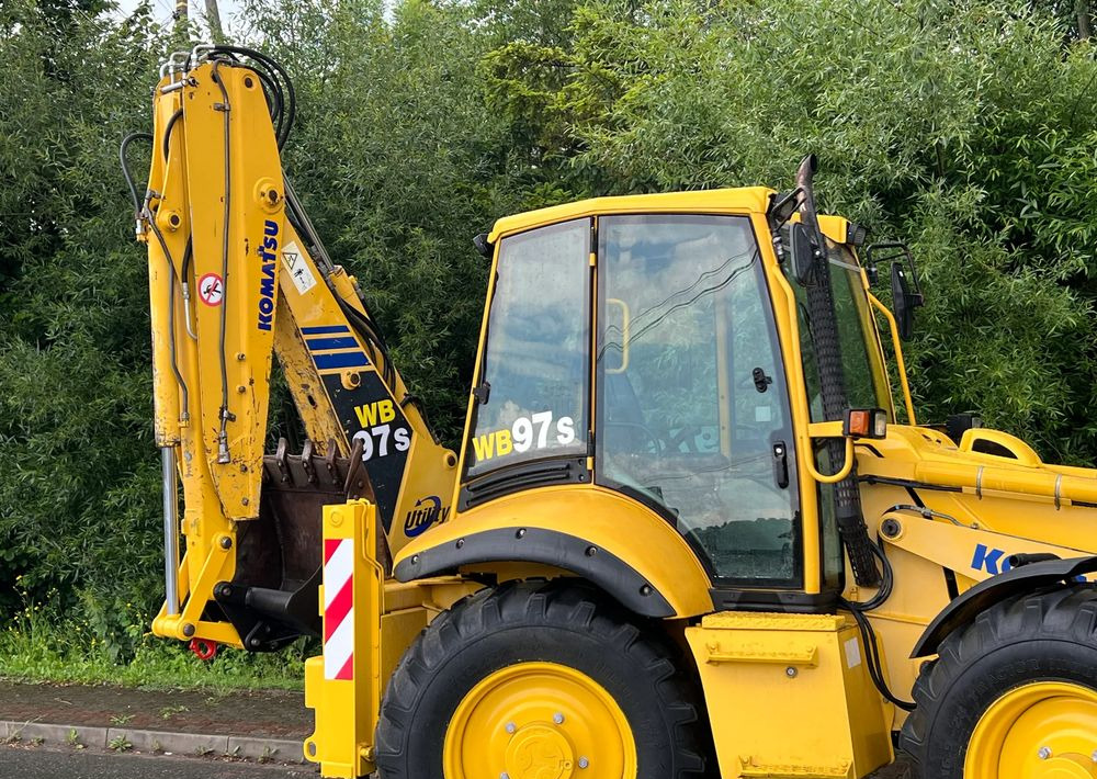 Komatsu * Koparko Ładowarka * Komatsu WB 97 S Utility * - Fadromë me shkarkim nga prapa: foto 5 Komatsu * Koparko Ładowarka * Komatsu WB 97 S Utility * - Fadromë me shkarkim nga prapa: foto 5