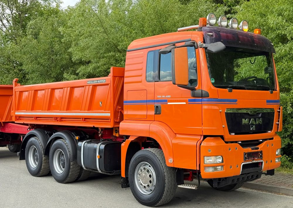 MAN * Kiper * Wywrotka * 26-480 * MAN TGS 6x4 Bordmatic * Zastaw * Stan Perfekcyjny * - Kamion vetëshkarkues: foto 3 MAN * Kiper * Wywrotka * 26-480 * MAN TGS 6x4 Bordmatic * Zastaw * Stan Perfekcyjny * - Kamion vetëshkarkues: foto 3
