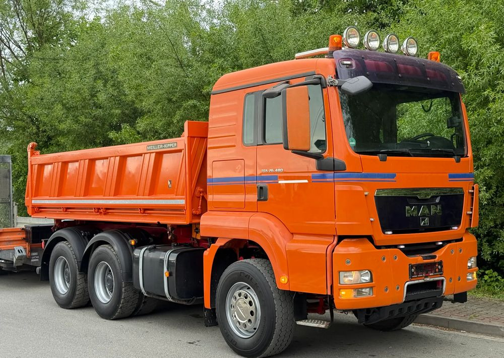 MAN * Kiper * Wywrotka * 26-480 * MAN TGS 6x4 Bordmatic * Zastaw Tandem Niskopodwozie * Stan Perfekcyjny * - Kamion vetëshkarkues: foto 3 MAN * Kiper * Wywrotka * 26-480 * MAN TGS 6x4 Bordmatic * Zastaw Tandem Niskopodwozie * Stan Perfekcyjny * - Kamion vetëshkarkues: foto 3