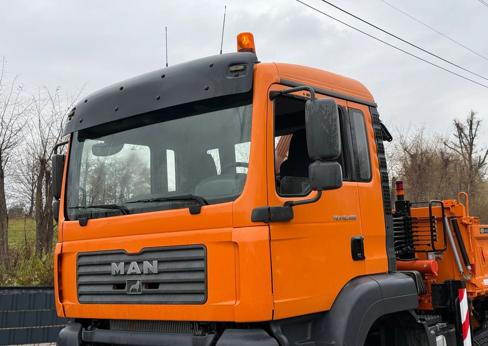 MAN * MAN 18 480 * KIPER WYWROTKA * 4x4 * HDS ATLAS 85* STAN BARDZO DOBRY * Sprowadzony - Kamion vetëshkarkues: foto 4 MAN * MAN 18 480 * KIPER WYWROTKA * 4x4 * HDS ATLAS 85* STAN BARDZO DOBRY * Sprowadzony - Kamion vetëshkarkues: foto 4